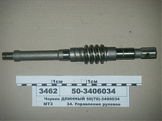 Червяк МТЗ БЗТДиА 50-3406034